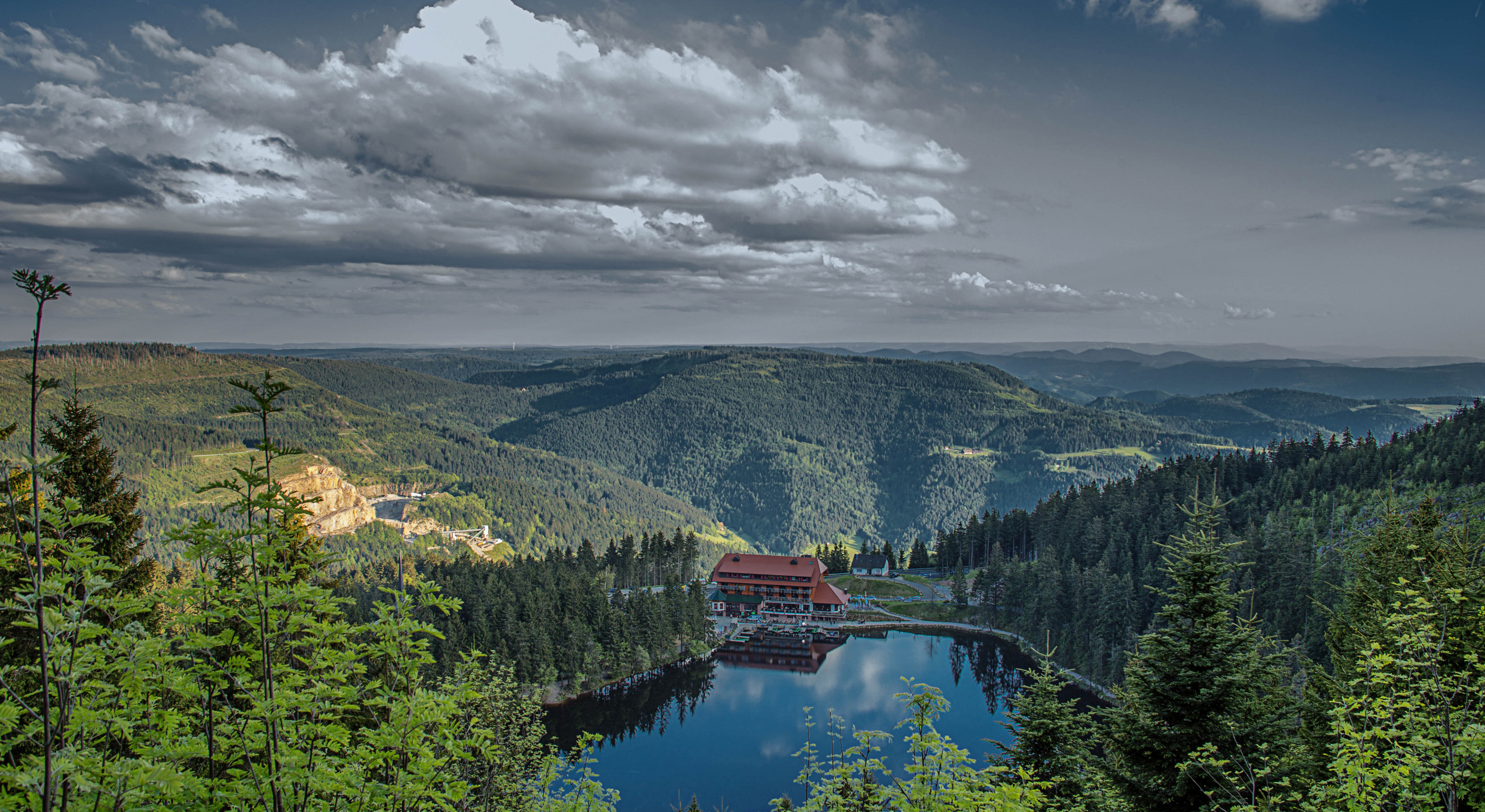 Ansicht Mummelsee Schwendemann