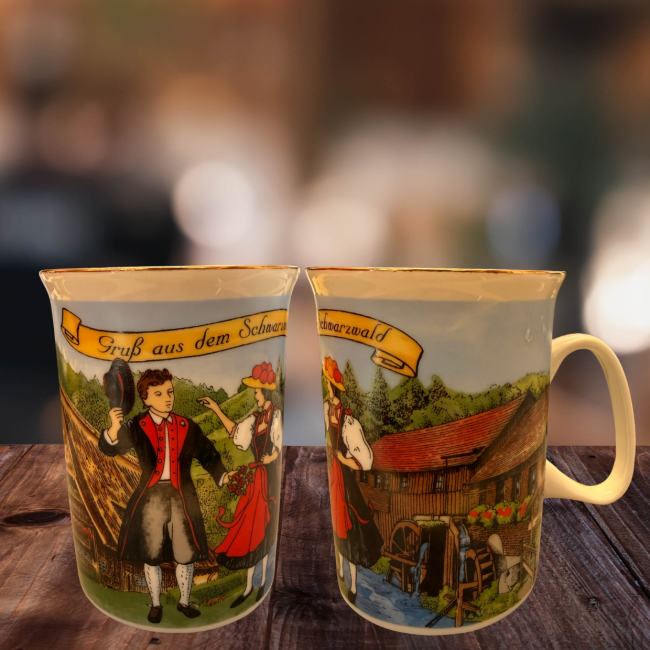 Hover image for Porzellan-Tasse "Schwarzwald"