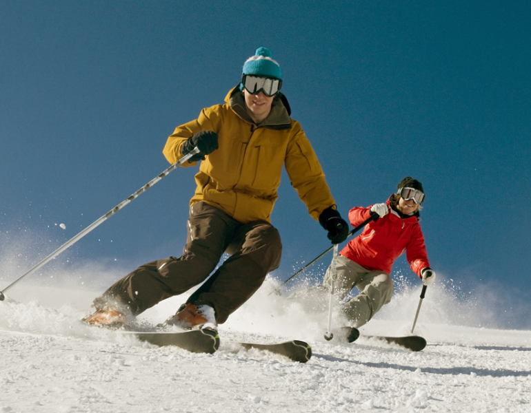 Ski Abfahrt Kopie