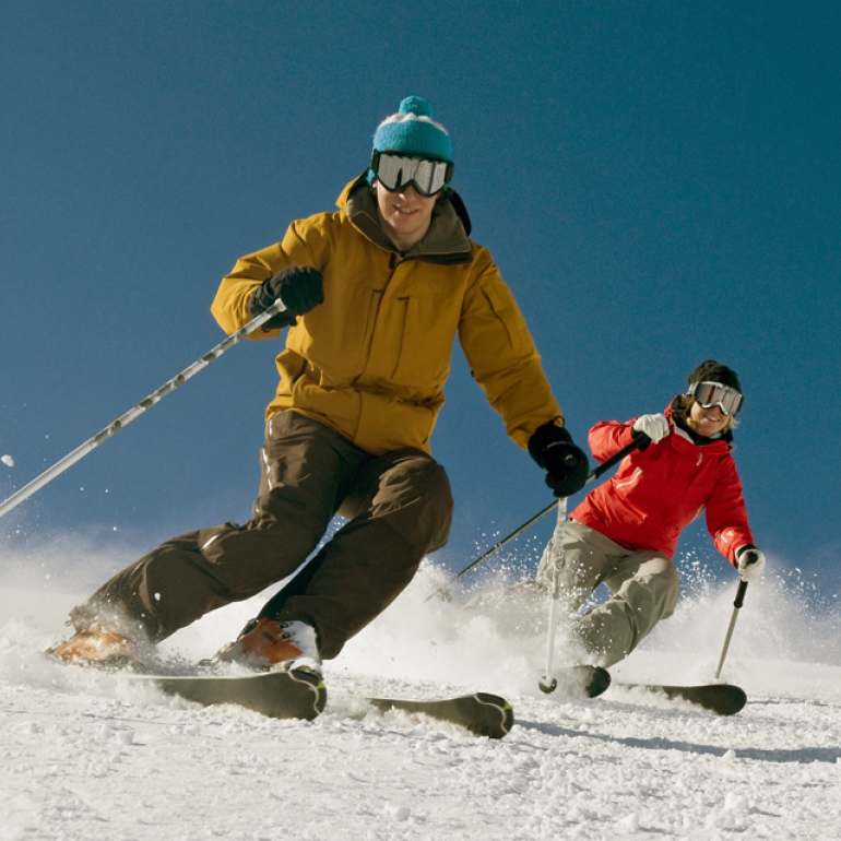 Ski Abfahrt Kopie