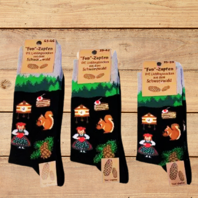 "Fun" Zapfen Socken